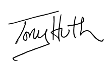 Signature: Tony Huth
