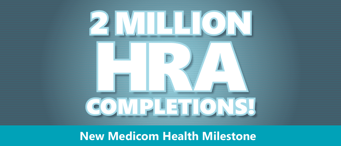 Milestone: 2 million health risk assessment (HRA) completions! 
