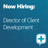 Now Hiring: Director of Client Development