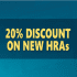 Discount offer on new HRAs