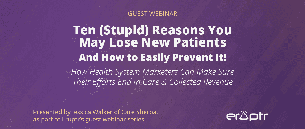 Ten (Stupid) Reasons You May Lose New Patients And How to Easily Prevent It!