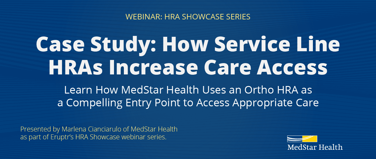 Case Study Webinar: How Service Line HRAs Increase Care Access