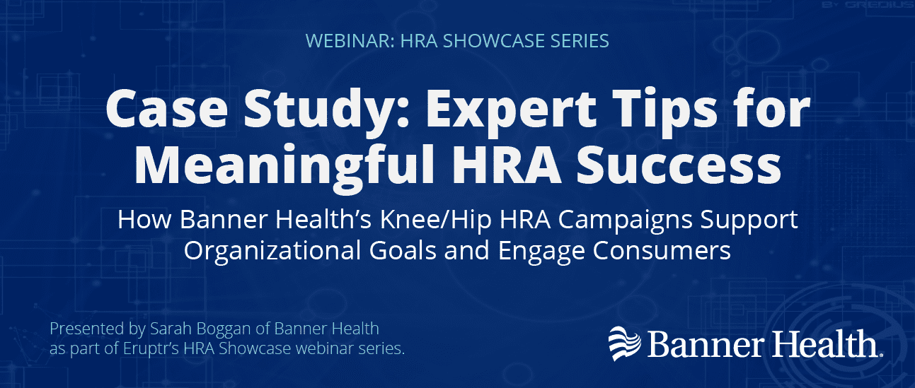 Case Study Webinar: Expert Tips for Meaningful HRA Success
